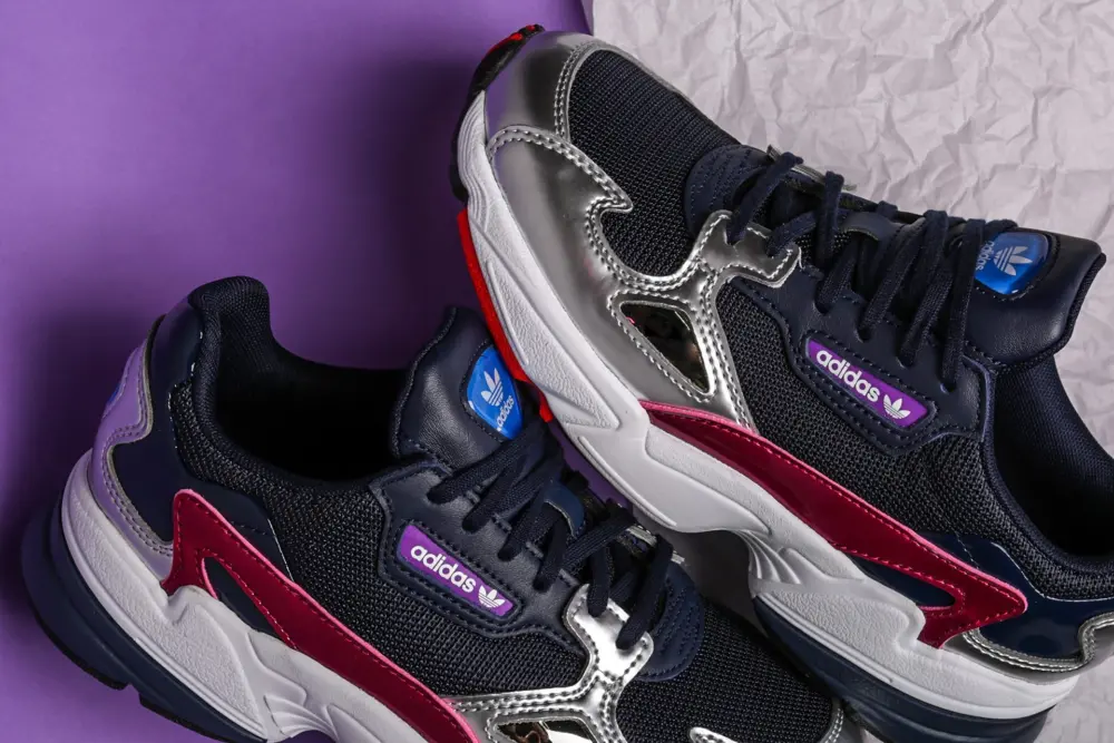 Giày Adidas Falcon 'Silver Metallic' CG6213 - Ảnh 4