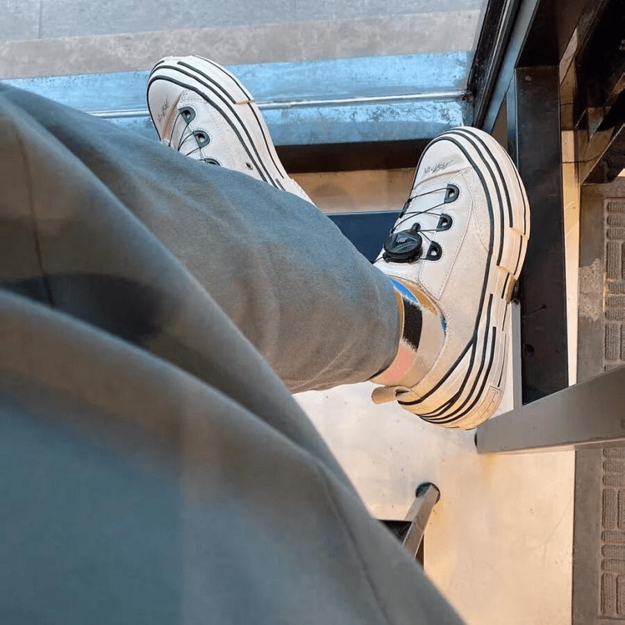 Giày xVESSEL G.O.P. LOWS for Y'S White YR-E02-092 - Ảnh 8