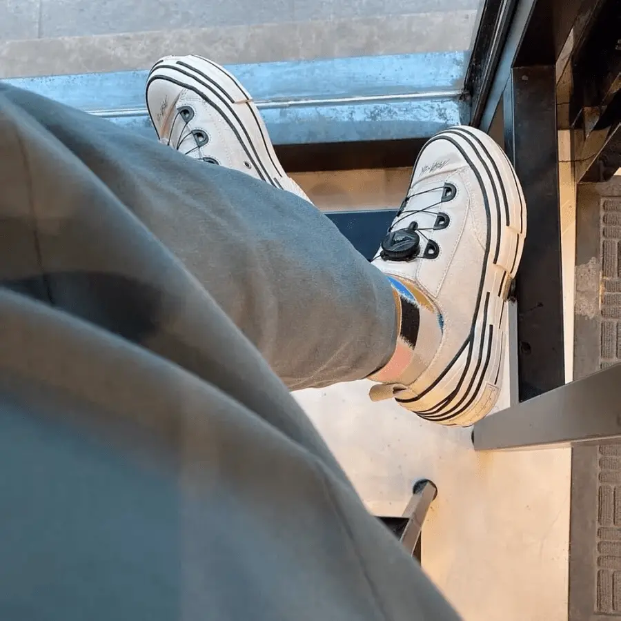 Giày xVESSEL G.O.P. LOWS for Y'S White YR-E02-092 - Ảnh 8