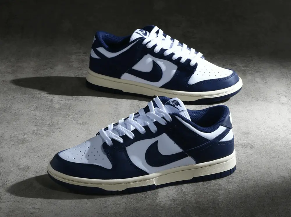 Giày Nike Wmns Dunk Low 'Vintage Navy' DD1503-115 - Ảnh 5