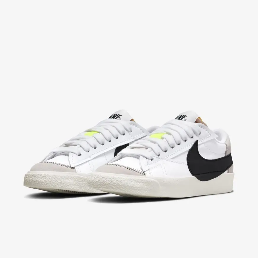 Giày Nike Blazer Low Jumbo White Black DQ1470-101 - Ảnh 5