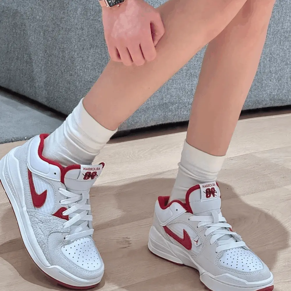 Alternative view of Giày Nike Air Jordan Stadium 90 'White Red' DX4397-106