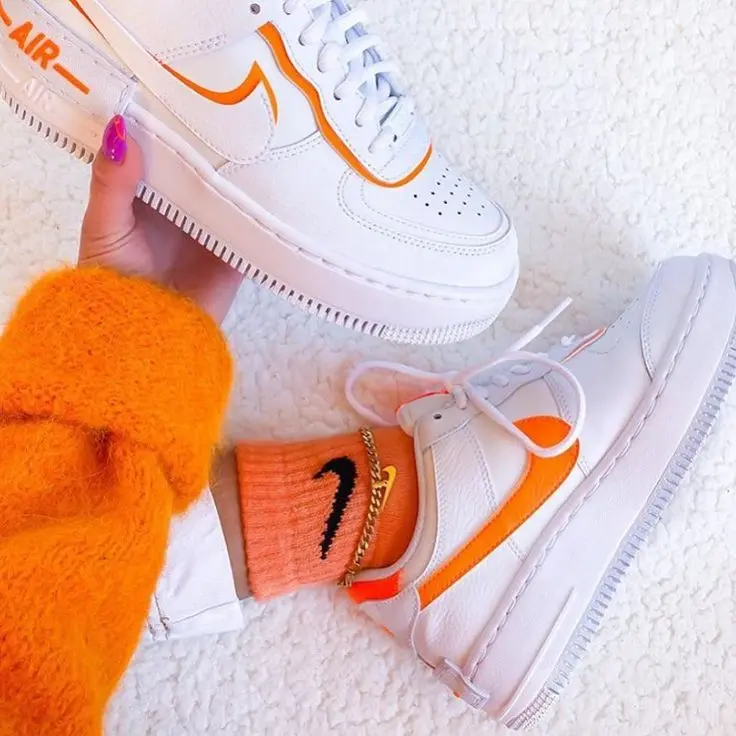 Giày Nike Air Force 1 Shadow Total 'Orange' CI0919-103 - Ảnh 3
