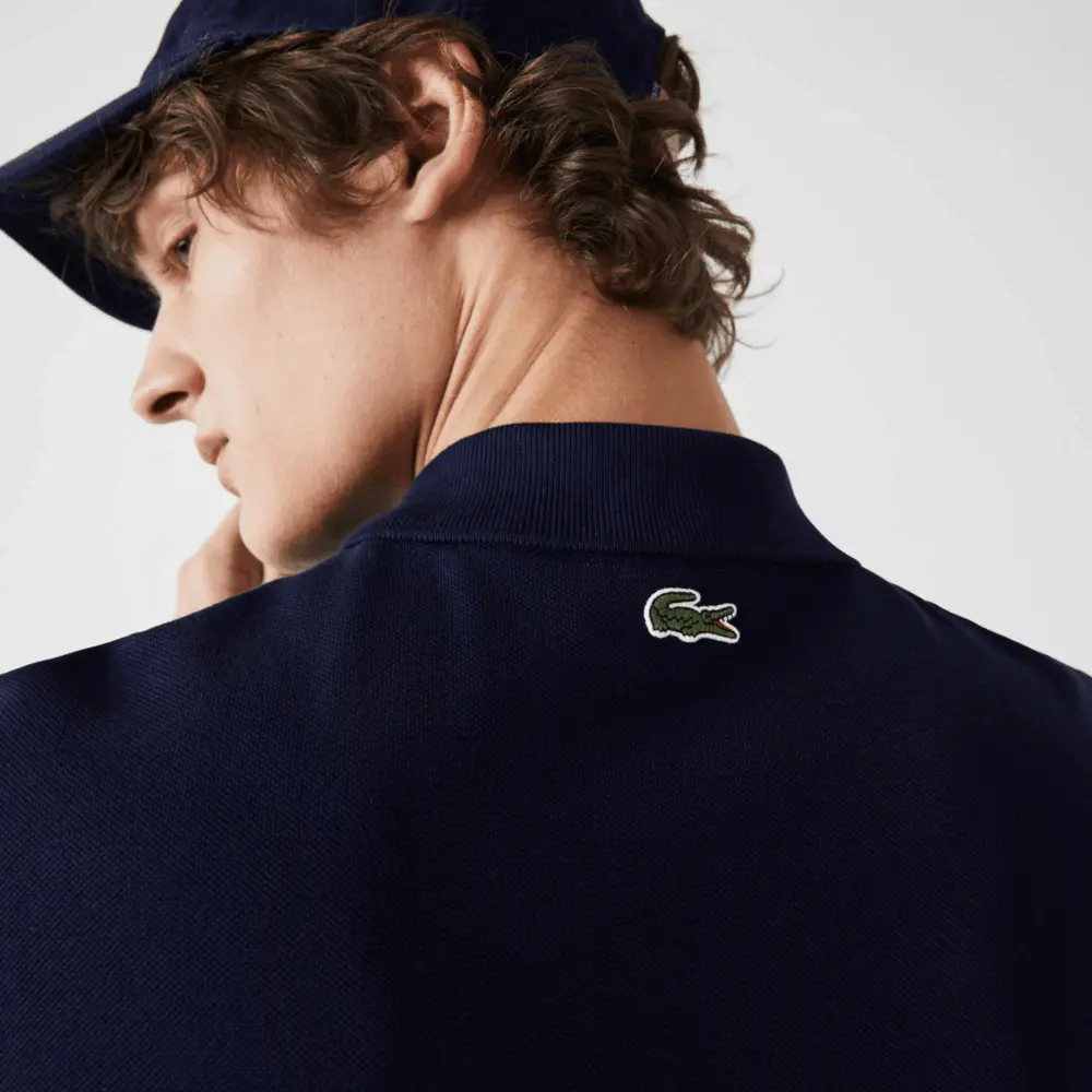 Áo Lacoste Men's Badge-Embellished Cotton Polo PH9727-51G-166 - Ảnh 5
