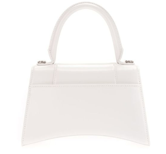 Túi Balenciaga Leather Handbag 'White' 5935461QJ4I9000 - Ảnh 3