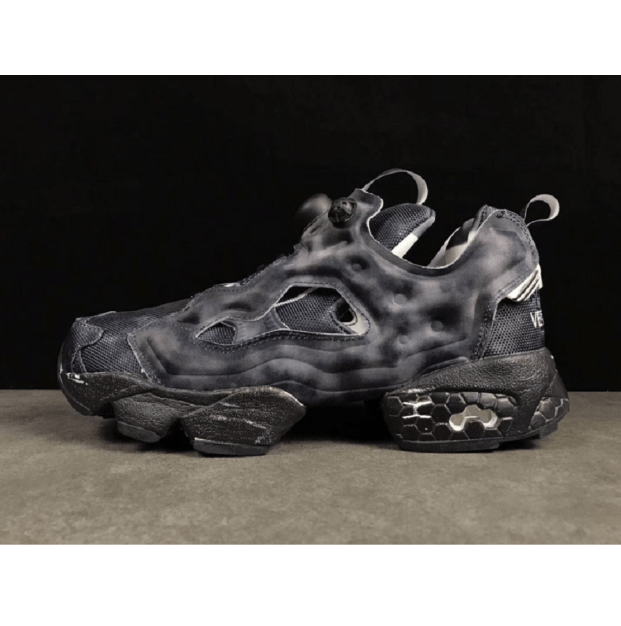 Giày Reebok Vetements x InstaPump Fury OG 'Washed Black' CN2260 - Ảnh 5