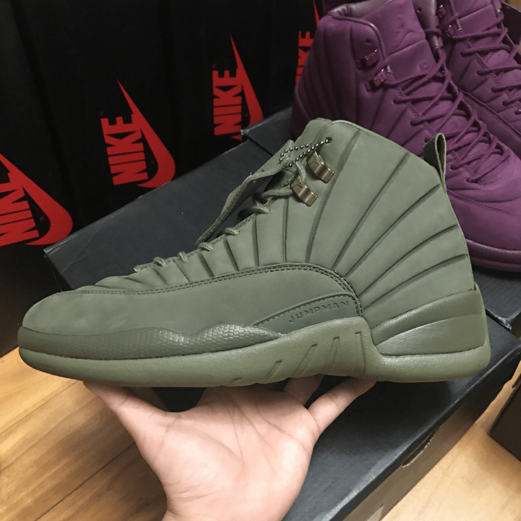 Giày Nike PSNY x Air Jordan 12 Retro 'Milan' AA1233-200 - Ảnh 4