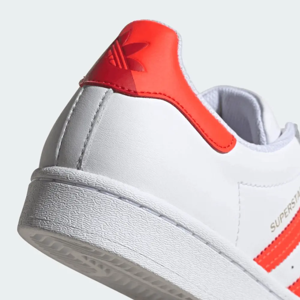 Giày Adidas Superstar 'White Red' FX5963 - Ảnh 3