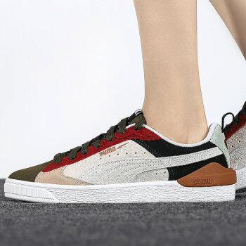 Giày Puma Suede Block Shoes WTFormstripe 'Grape Leaf' 381184-02 - Ảnh 2