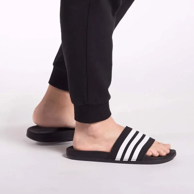 Dép Adidas Adilette Cloudfoam Plus 'Black White' AP9971 - Ảnh 4