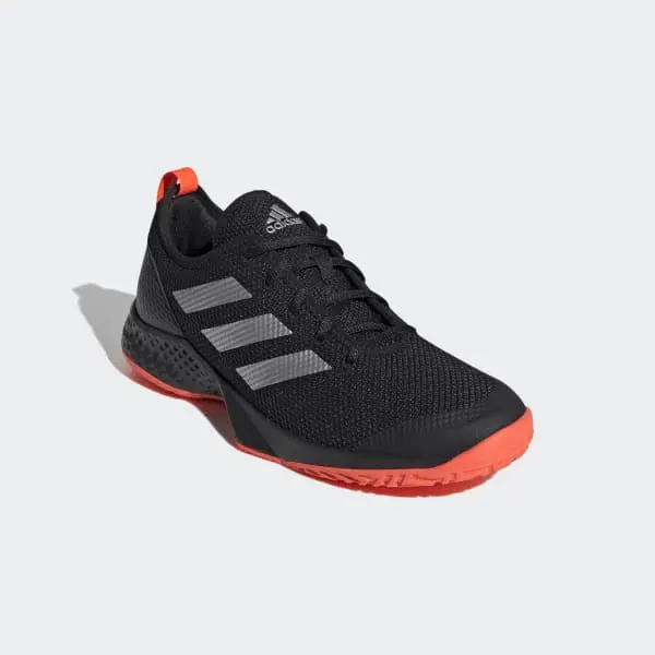Alternative view of Giày Adidas Multi-Court 'Black Orange' FX7473
