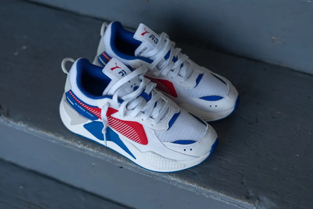 Alternative view of Giày Puma RS-X Hard Drive 'White Risk Red Blue' 370644-03