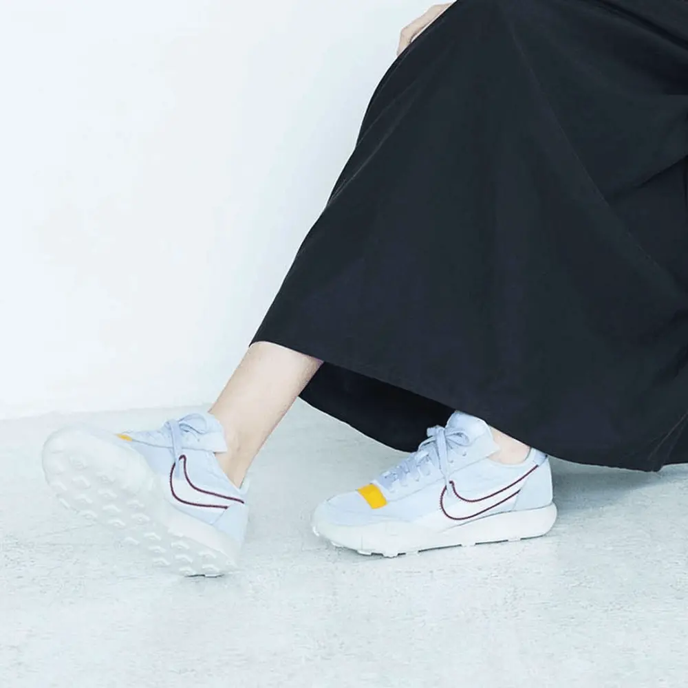 Alternative view of Giày Nike Wmns Waffle Racer 2X 'Ghost Light Bone' CK6647-001