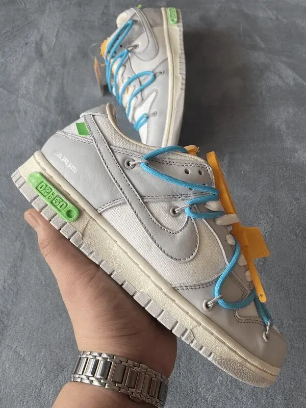 Giày Nike Off-White x Dunk Low 'Lot 02 of 50' DM1602-115 - Ảnh 4