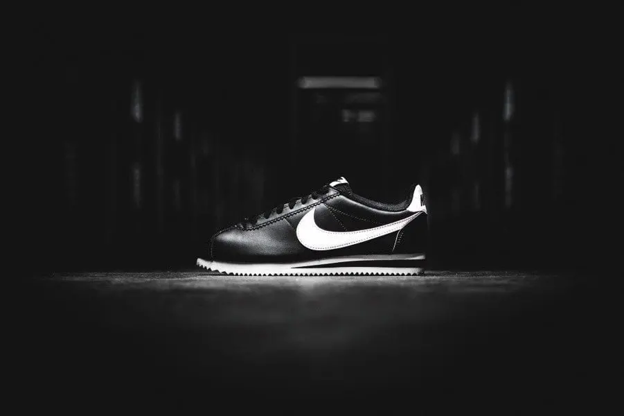 Giày Nike Wmns Classic Cortez Leather 'Black White' 807471-010 - Ảnh 5