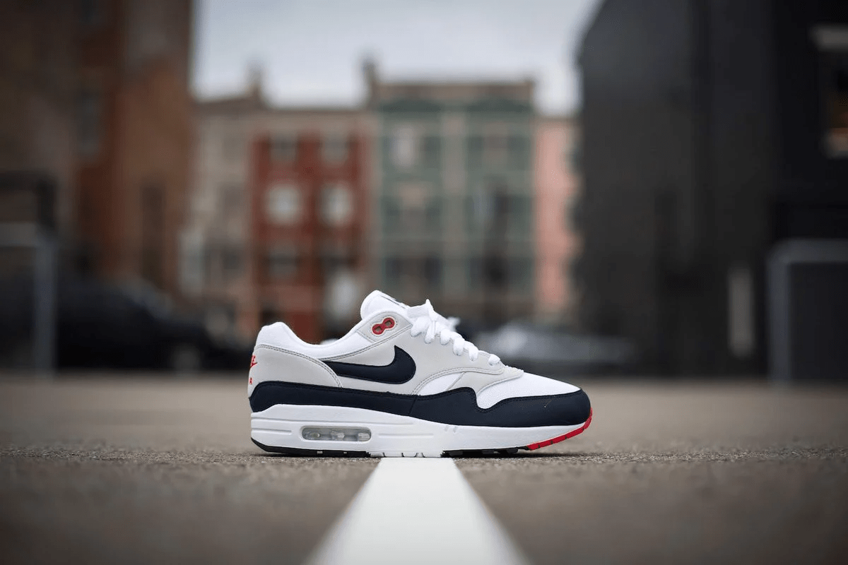 Giày Nike Air Max 1 Anniversary Obsidian 908375-104 - Ảnh 4