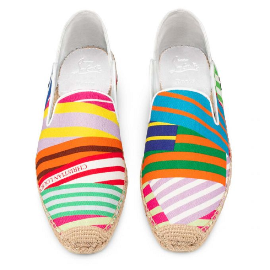 Giày Christian Louboutin Espadon Shoes 'Multicolor' 3220109J322 - Ảnh 4