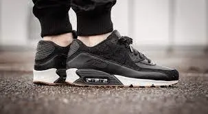 Alternative view of Giày Nike Air Max 90 Premium 'Black' 700155-001