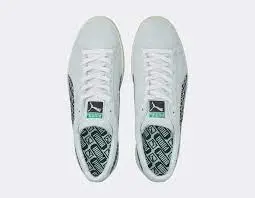 Giày Puma Suede VTG MIJ Sashiko Vaporous 'Grey Intense Blue' 381166-01 - Ảnh 3