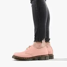 Giày Dr.Martens 1461 Women's Virginia Leather Oxford 'Pink' 24481672 - Ảnh 3