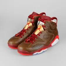 Alternative view of Giày Nike Jordan 6 Retro 'Cigar' 384664-250