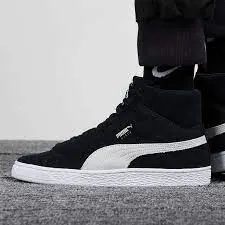 Giày Puma Suede Mid 21 'Black' 380205-01 - Ảnh 3