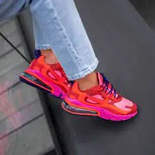 Giày Nike Wmns Air Max 270 React 'Mystic Red Pink Blast' AT6174-600 - Ảnh 3