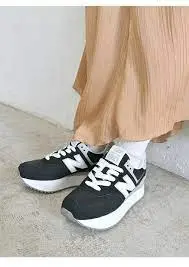 Giày New Balance 574+ SA 'Black' WL574ZSA - Ảnh 6