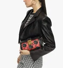 Túi MCM Tracy Crossbody in Cubic Monogram Jacquard MWRCSCK01MT001 - Ảnh 5