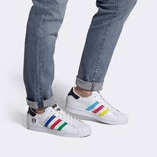 Giày Adidas Superstar Colorful Trefoil Cloud White FU9521 - Ảnh 3