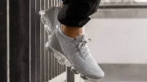 Giày Nike Air VaporMax Flyknit 3 'Pure Platinum' AJ6900-102 - Ảnh 7