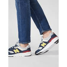Giày New Balance 997H 'Natural Indigo Yellow' CM997HSW - Ảnh 4