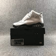 Giày Nike Air Jordan 6 Retro BG 'Alligator' 384665-110 - Ảnh 2