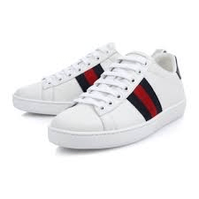 Giày Gucci Wmns Ace 'White Blue Red' 387993-02JR0-9072 - Ảnh 4
