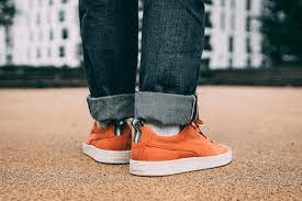 Giày Puma Suede x Big Sean 'Orange' 366251-02 - Ảnh 4