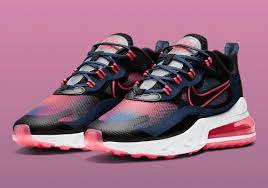 Alternative view of Giày Nike Wmns Air Max 270 React SE 'Midnight Navy Crimson' CK6929-400