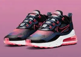 Alternative view of Giày Nike Wmns Air Max 270 React SE 'Midnight Navy Crimson' CK6929-400