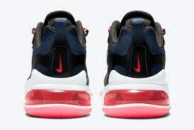 Giày Nike Wmns Air Max 270 React SE 'Midnight Navy Crimson' CK6929-400 - Ảnh 4