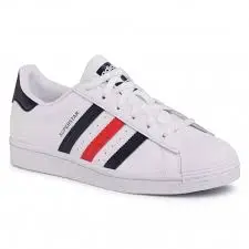Alternative view of Giày Adidas Superstar 'White Scarlet' FX2328