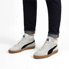 Alternative view of Giày Puma Suede '68 Mid 'White' 370076-01