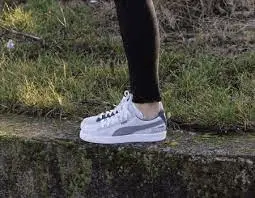 Giày Puma Michael Lau x Suede Classic 'White Grey' 366313-01 - Ảnh 6