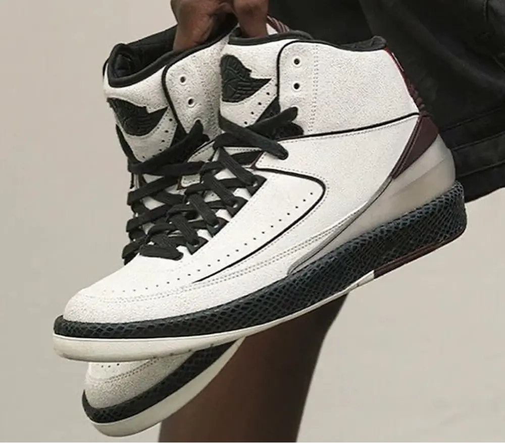 Giày Nike Air Jordan 2 x A Ma Maniére 'Sail' DO7216-100 - Ảnh 5