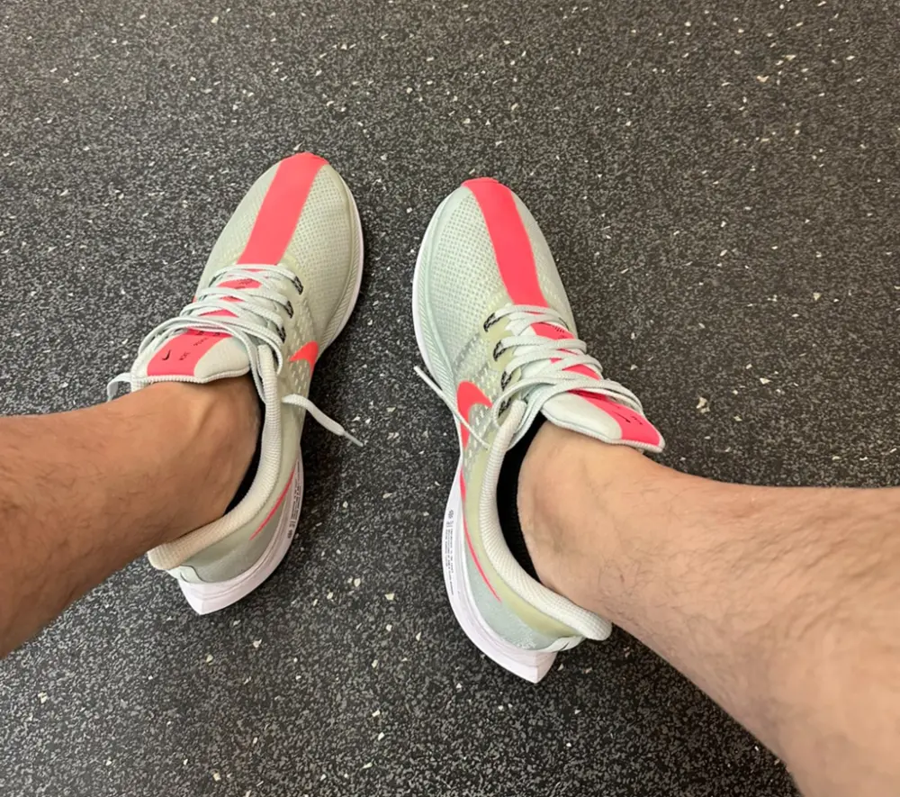 Alternative view of Giày Nike Wmns Zoom Pegasus Turbo 'Barely Grey' AJ4115-060