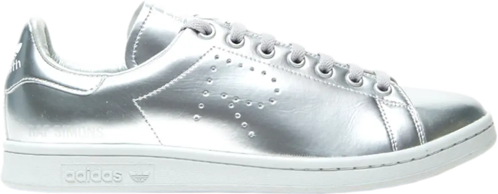 Giày Adidas Raf Simons Stan Smith 'Silver Metallic' AQ2643