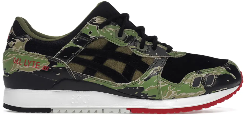 Giày Atmos x Asics Gel Lyte 3 'Green Tiger Camo' HK724-8890