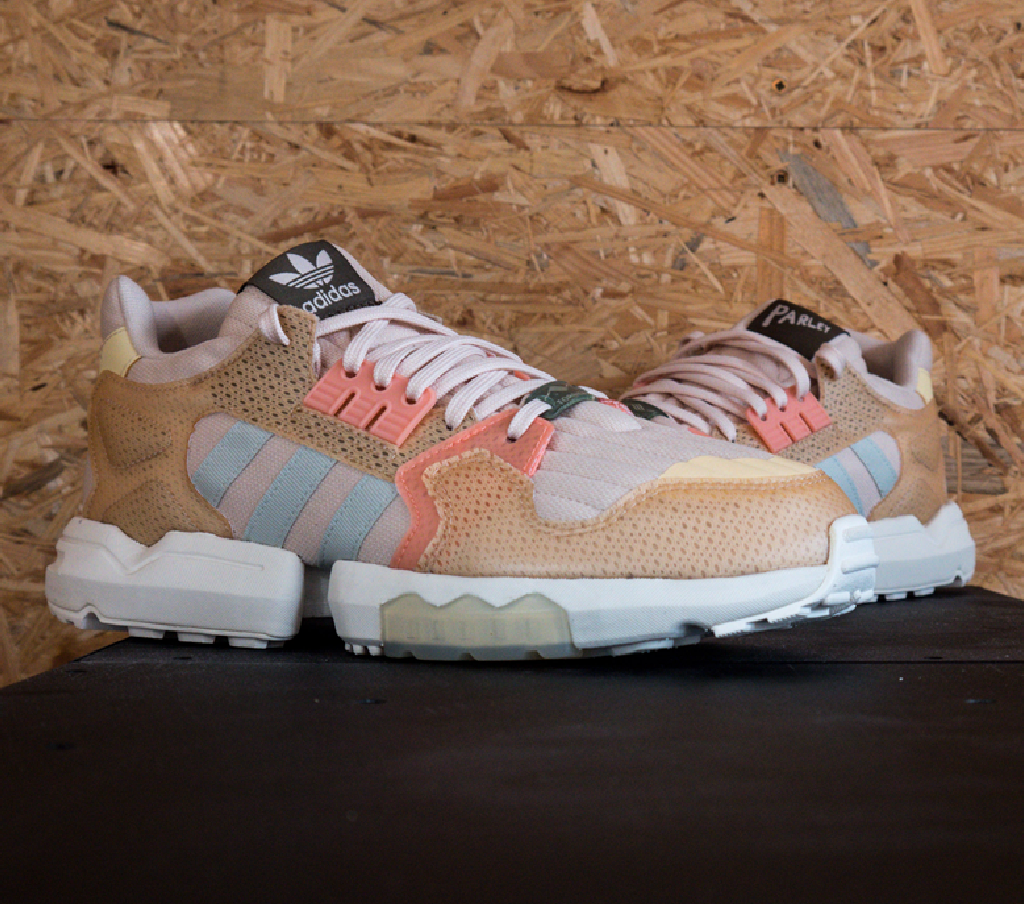 Giày Adidas Parley x ZX Torsion 'Off White Linen' EG3357 - Ảnh 3