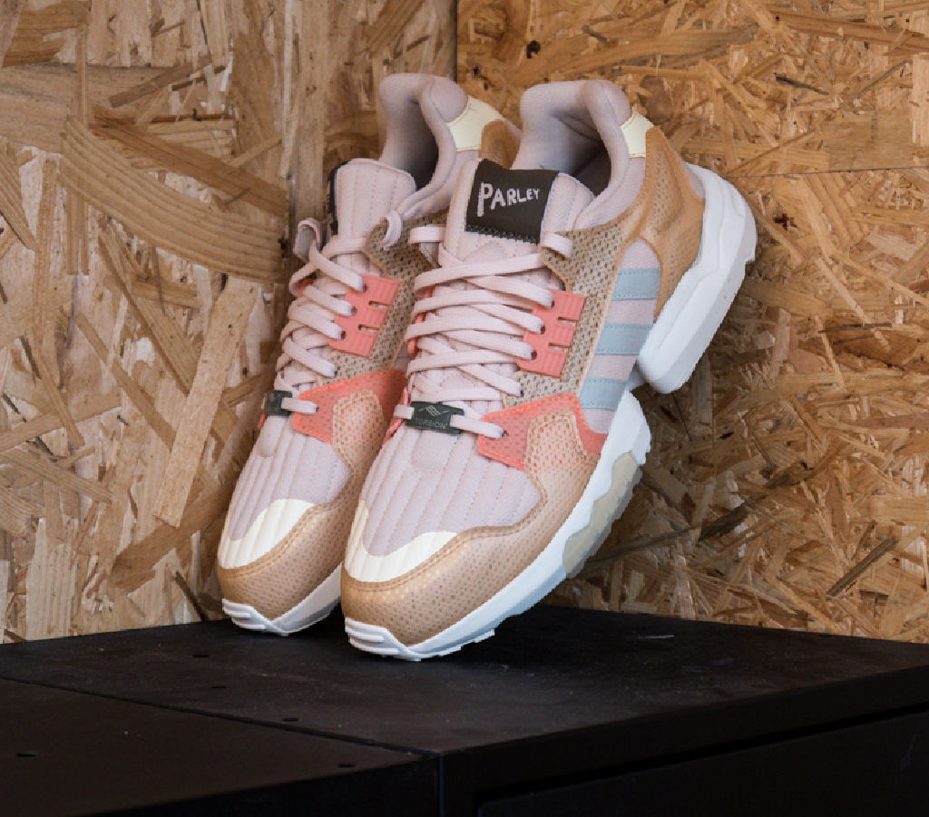 Giày Adidas Parley x ZX Torsion 'Off White Linen' EG3357 - Ảnh 2