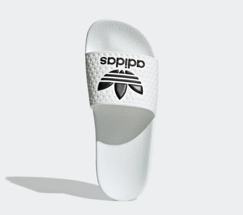 Alternative view of Dép Adidas Adilette Slides White EE7255
