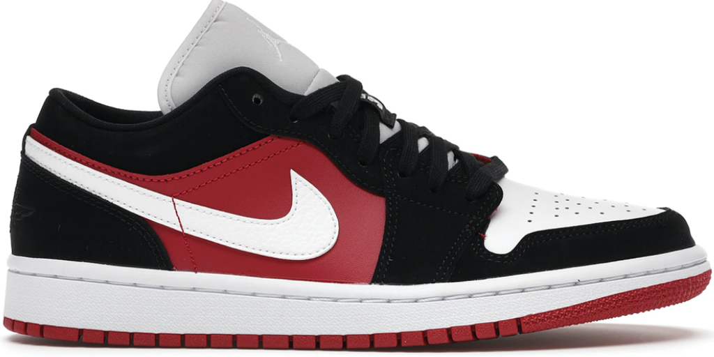 Giày Nike Wmns Air Jordan 1 Low 'Gym Red Black' DC0774-016