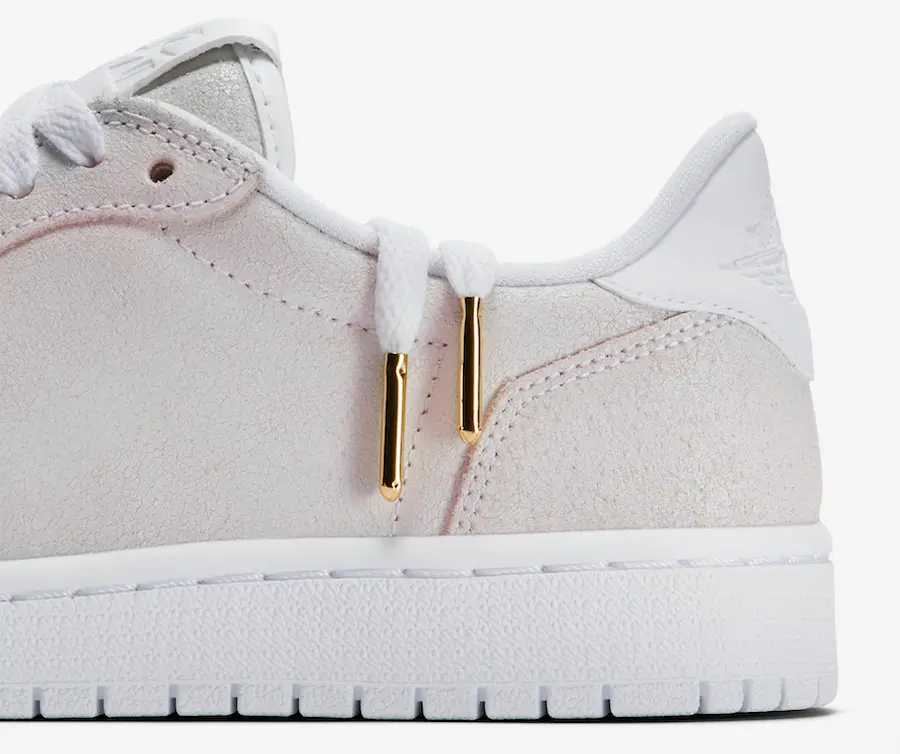Giày Nike Wmns Air Jordan 1 Low NS 'Triple White' AH7232-100 - Ảnh 6